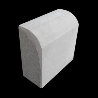 Outdoor Stone Kerbs, for Pavement, Outdoor Kerbs Stone Designs, for Landscaping, Gray Designer Stone Kerb, for Landscaping, Outdoor Solid Round Kerb Stone, For PavementOutdoor Gray Kerb Stones, For Footpath, 60kg 600mmx300mmx125mm